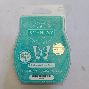 Palm Trees & Ocean Breeze Scentsy Bar - New